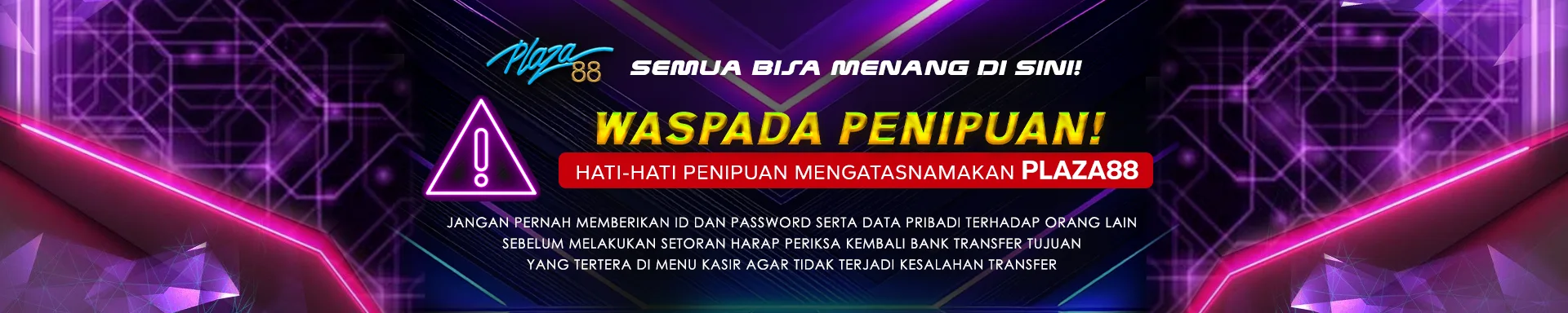 WASPADA PENIPUAN